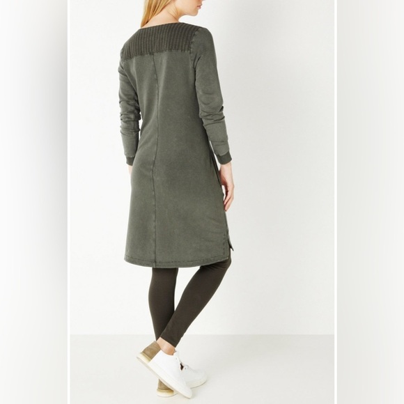 SANDWHICH_ | Dark olive Jersey dress NWT | size small - Picture 3 of 11